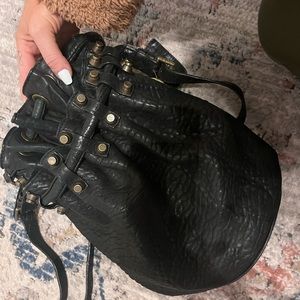 ALEXANDER WANG stud bucket bag